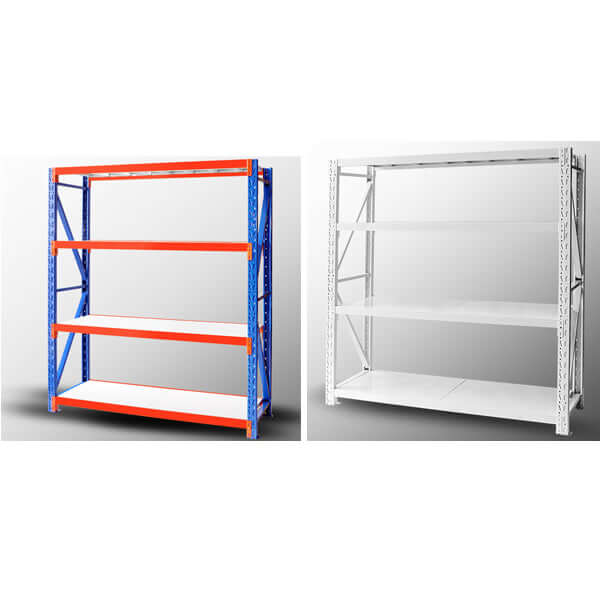 Long span industrial shelving