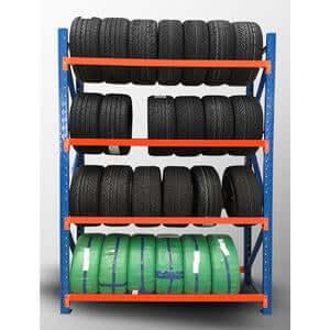 Tyre Racking F12 Tyre Racking - Falcon Shelving