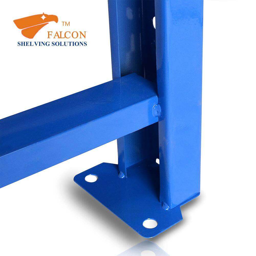 Uprights can be bolted to the floor