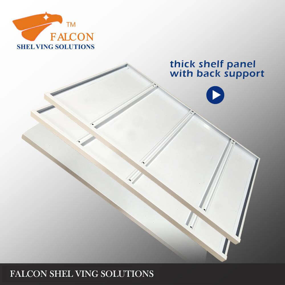 Sturdy, steel decks come as standard