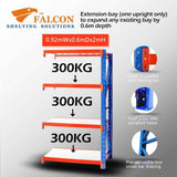 1.0mWx0.6mDx2.0mH Addon 300Kg/L