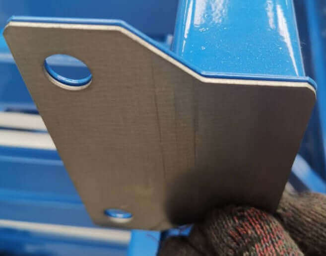 Floor leveling plate used on uneven floors to level the height of shelving units